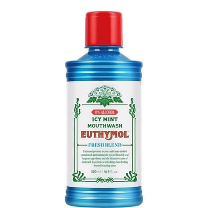 Euthymol Mondwater - Spicy Mint 500 ml. - 8801051295009