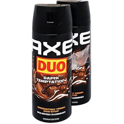 Axe Deospray - Duo Dark Temptation 150 ml. NLFR - 8720181593383