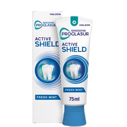 Sensodyne Tandpasta - Proglasur Active Shield Fresh Mint 75 ml. NLFR - 5054563149374