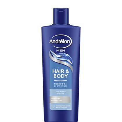 Andrelon Shampoo Men - Hair & Body 300 ml. - 8710447321669