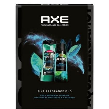 Geschenk Axe - Aqua Bergamot Douchegel 225 ml & Deospray 150 ml. - 8720182811394