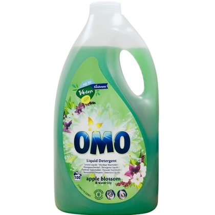 Omo Vloeibaar Wasmiddel - Apple Blossom & Waterlily 5 L 100 scoops - 8886467019142
