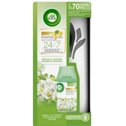 Airwick Freshmatic Max Houder + navulling Fresia & Jamine 250 ml - 5949031305720