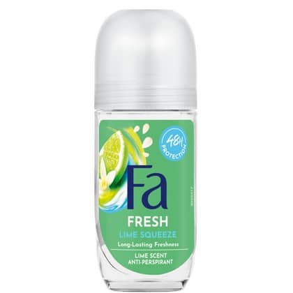 Fa Deo Roll-on Women - Lime Squeeze 50 ml. GLAS - 5410091728588