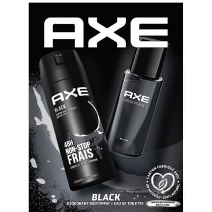 Geschenk Axe - Black Eau de Toilette 100 ml & Deospray 150 ml - 8720182662439