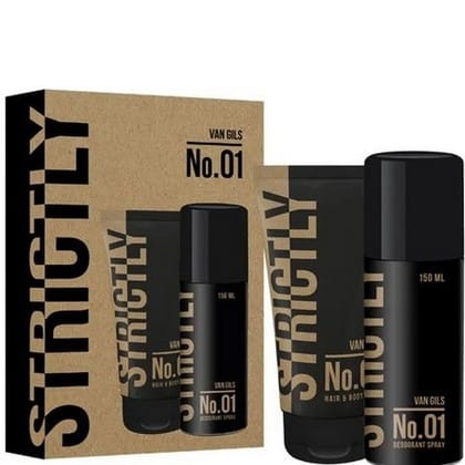 Geschenk Van Gils - Strictly No. 1 Deospray 150 ml & Douchgel 150 ml. - 8710919137651