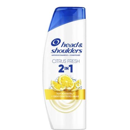 Head & Shoulders Shampoo - Citrus Fresh 2 in 1 300 ml. - 8700216207911