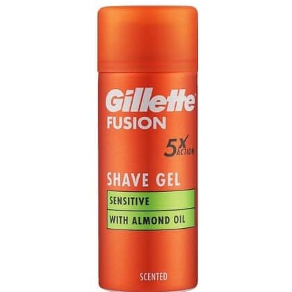 Mini Gillette Scheergel - Fusion5 Ultra Sensitive 75 ml. - 7702018464852