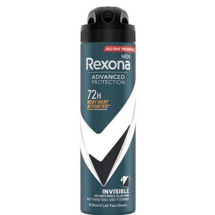 Rexona Deospray Men - Advanced Protection Invisible Black & White 150 ml. - 8720181449871