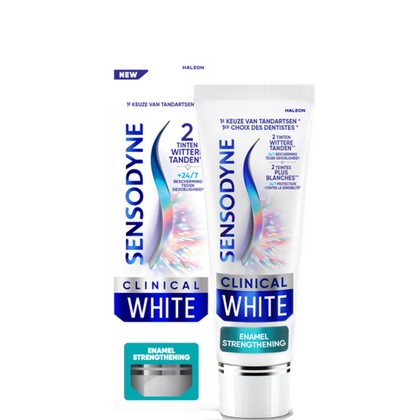Sensodyne Tandpasta - Clinical White Enamel Strenghtening 75 ml. NLFR - 5054563278999