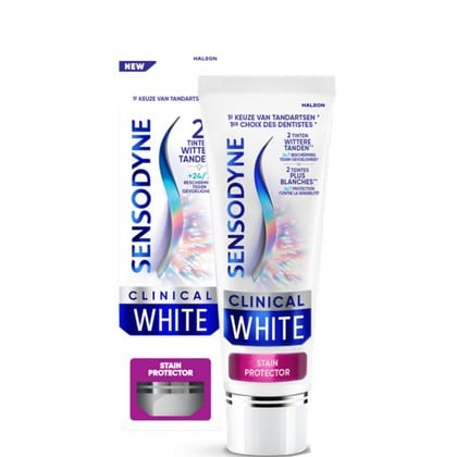Sensodyne Tandpasta - Clinical White Stain Remover 75 ml. NLFR - 5054563279071