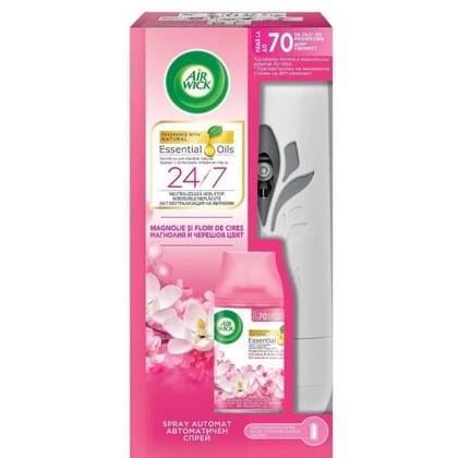 Airwick Freshmatic Max Houder + navulling Magnolia & Cherry 250 ml - 5949152111880