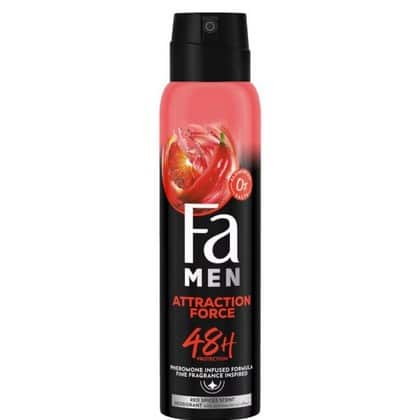 Fa Deospray Men - Attraction Force 150 ml. - 4015100429268