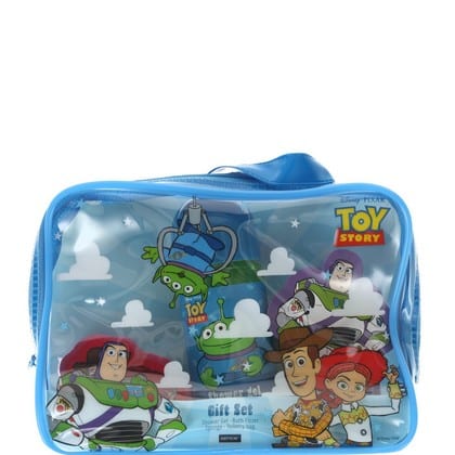 Geschenk Sence - Toy Story Bath Fun Kindness Travel (Douchegel 100 ml, Bath Fizzer 60 gr, Spons, Toilettas.) - 8721382702154