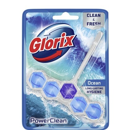 Glorix Toiletblok - Power 5 Ocean 55 gr. - 8720182904904