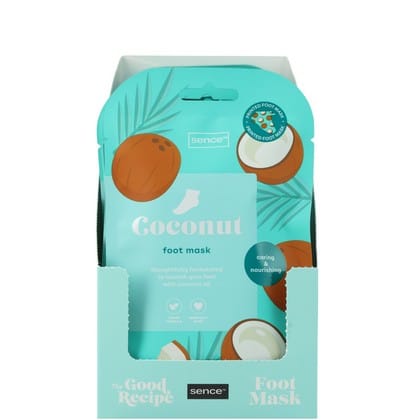 Sence Display - Shelf Display The Good Recipe Foot Mask Coconut 2x20ml - 18 st. - 8721382703595