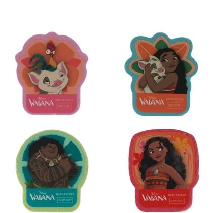 Sence Display – Shelf Display Vaiana Bath Fizz Pua, Maui, Vaiana , Pua & Vaiana 60 gr – 24 st. - 8721382703847