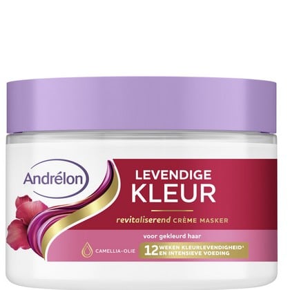 Andrelon Haarmasker - Levendige Kleur 300 ml. - 8720181645471
