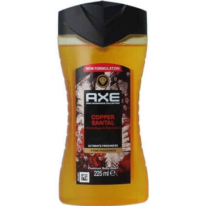 Axe Douchegel - Copper Santal Brown 225 ml. NLFR - 8720181601958