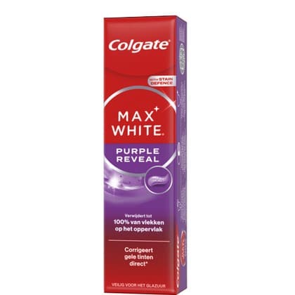 Colgate Tandpasta - Max White Purple Reveal 75 ml. - 8718951762428