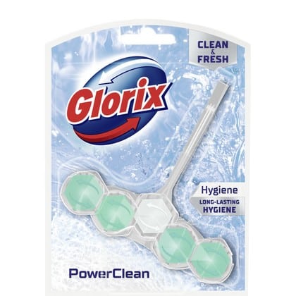 Glorix Toiletblok - Power Clean Hygiëne 55 gr. - 8720182909039