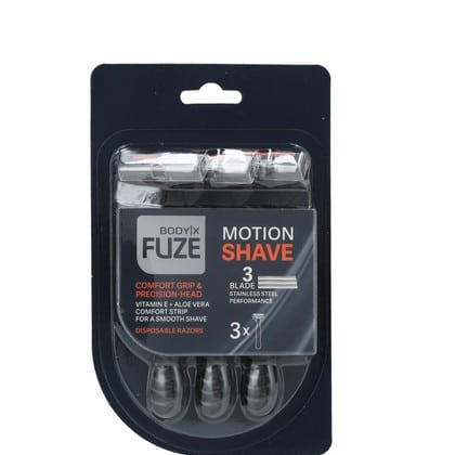 Body-X Fuze Wegwerpmesjes Men - 3 Blades 3 st. - 8721382702000