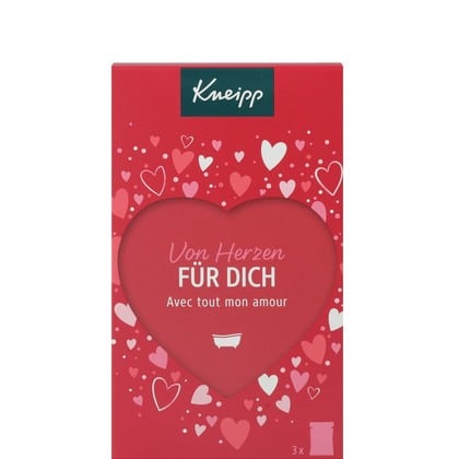 Geschenk Kneipp - With All My Heart 3 x Badzout 60 gr. - 4008233174303