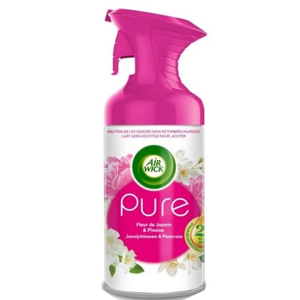 Airwick Pure Luchtverfrisser Spray - Jasmine Flower & Peony 250 ml. - 3665468303918