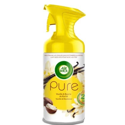 Airwick Pure Luchtverfrisser Spray - Vanilla & Shea Butter 250 ml. - 3665468303932