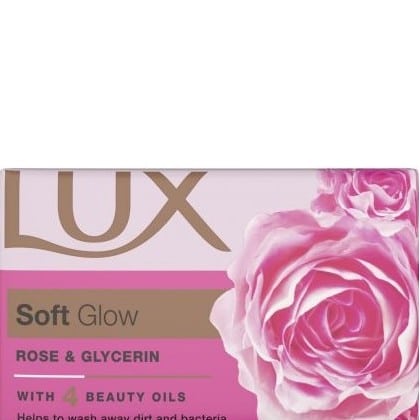 Lux Zeep - Soft Glow Rose & Glycerin (roze) 90 gr. - 8720181233111