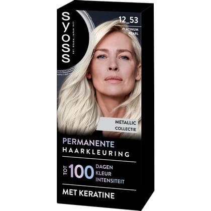 Syoss Haarverf - nr. 12-53 Platinum Pearl - 5410091774493