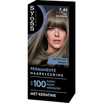 Syoss Haarverf - nr. 7-46 Cool Middenblond - 5410091774752
