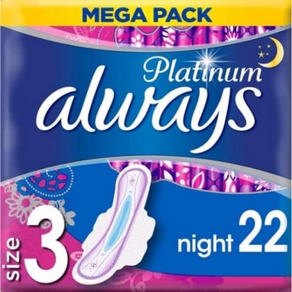 Always Maandverband - Platinum Nacht 22 stuks - 8001841381459