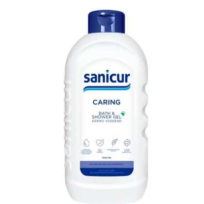 Sanicur Bad & Douchegel - Caring 1000 ml. - 8710919107517