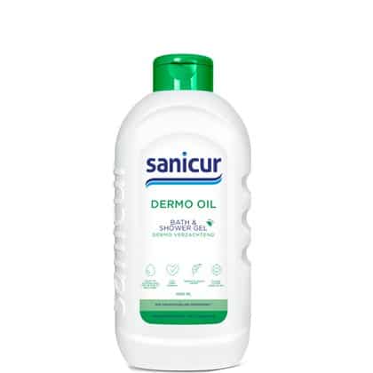 Sanicur Bad & Douchegel - Dermo Olie 1000 ml. - 8710919106718
